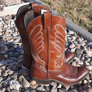 Leather Cowboy Boots!